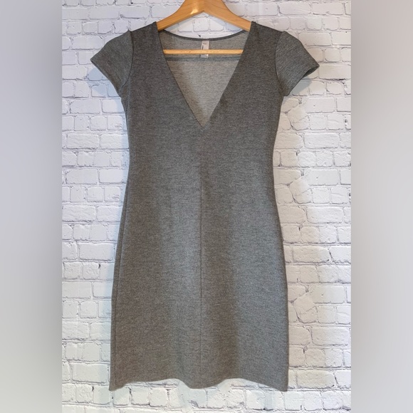 American Apparel Grey Bodycon Dress - Picture 2 of 15